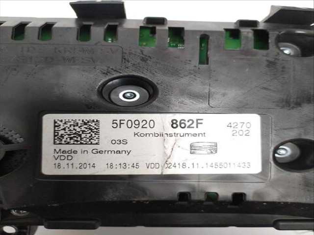 Foto 3ª: Cuadro de Instrumentos Seat Leon 1.4 TSI 125CV (2013)
