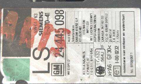 Foto 3ª: Columna Dirección Opel Zafira 1.6 16V F75) (1999)