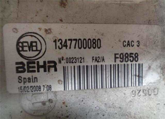 Foto 2ª: Intercooler Citroen Jumper 2.2HDI [4HU]
