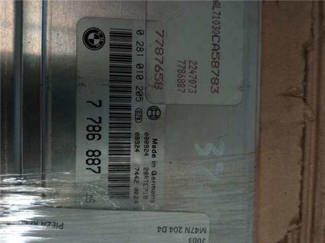 Foto 2ª: Centralita Motor ECU Bmw Serie 3 315 2.0 320D [2.0 LTR. - 110 KW 16V DIESEL CAT] [M47N 204 D4]