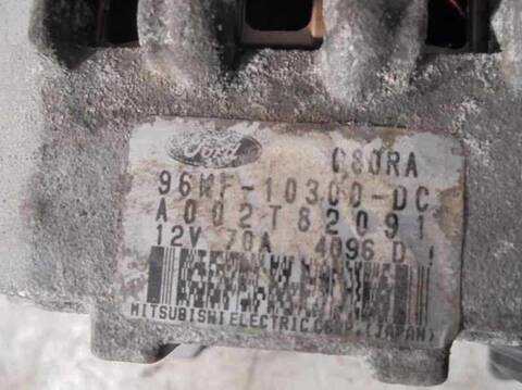 Foto 4ª: Alternador Ford Fiesta 1.25 16V CAT BERLINA 75CV 55KW [DHA] (1997)