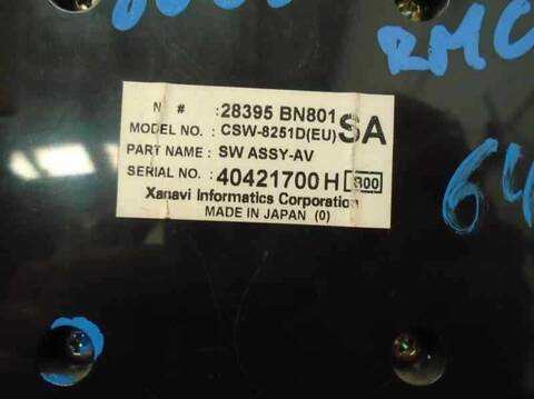 Foto 3ª: Mando Climatizador Nissan Almera ACENTA 98CV 72KW [QG15] (2004)
