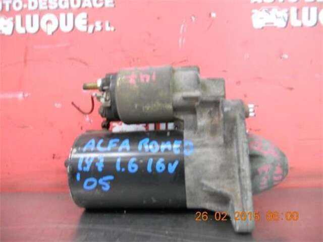 Foto 1ª: Motor de Arranque Alfa Romeo 147 1.6 T.SPARK DISTINCTIVE [1.6 LTR. - 88 KW 16V CAT] [AR 32104]