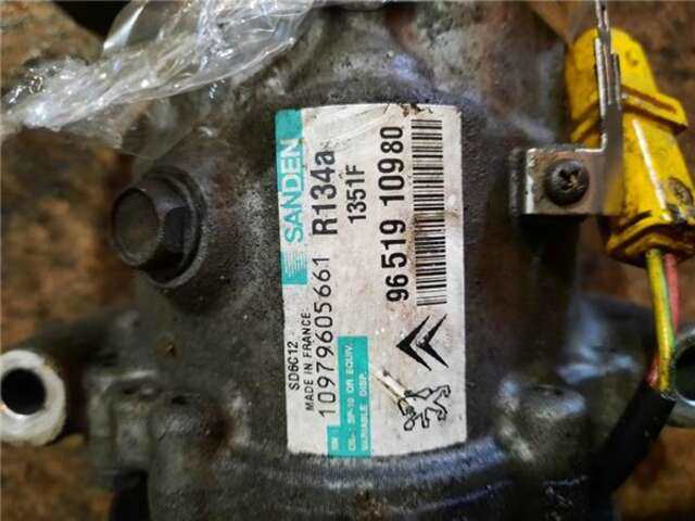 Foto 2ª: Compresor Aire Acondicionado Citroen C4 1.6 VTR PLUS [1.6 LTR. - 80 KW HDI CAT (9HY - DV6TED4)] [9HY (DV6TED4)]