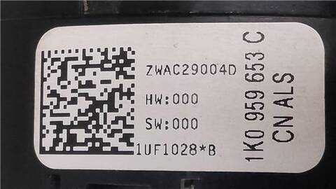 Foto 2ª: Anillo Airbag Volkswagen Tiguan 2.0 TDI 4MOTION 140CV 103KW [CBAB,CFFB,CLJA] (2008)