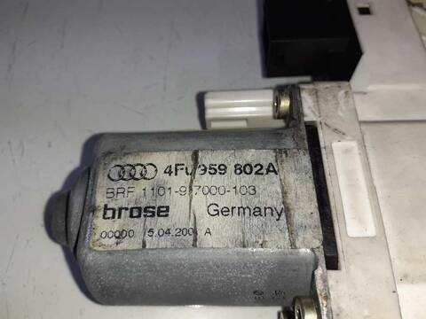 Foto 2ª: Elevalunas Eléctrico Trasero Derecho Audi A6 2.4 BERLINA 177CV 130KW [BDW] (2005)