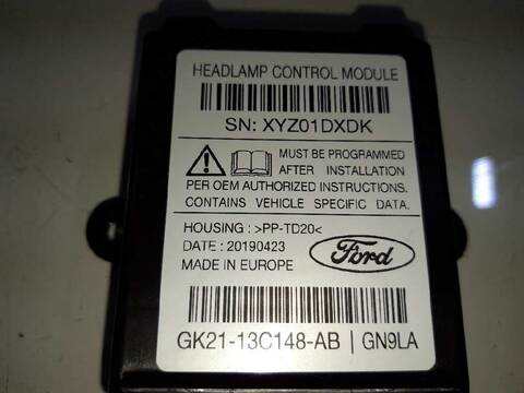 Foto 3ª: Centralita Motor ECU Ford Transit 350 L2 130CV 96KW [BKFB] (2019)