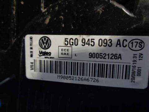 Foto 4ª: Piloto Portón Izquierdo Volkswagen Golf ADVANCE BLUEMOTION 110CV 81KW [CXX] (2016)