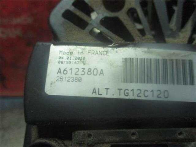 Foto 3ª: Alternador Peugeot 308 1.6 GT [1.6 LTR. - 128 KW 16V TURBO CAT (5FY - EP6DTS)] [5FW]