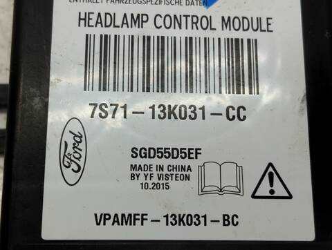 Foto 2ª: Centralita Faros Xenon Ford Kuga ST-LINE 2WD 180CV 132KW [JTMA] (2016)