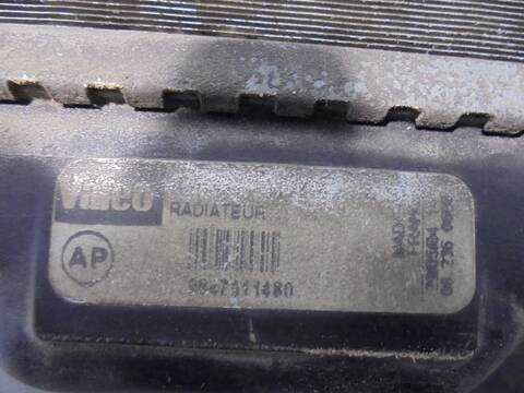 Foto 2ª: Radiador Motor Peugeot 206 X-LINE BERLINA 75CV 55KW [KFW] (2004)