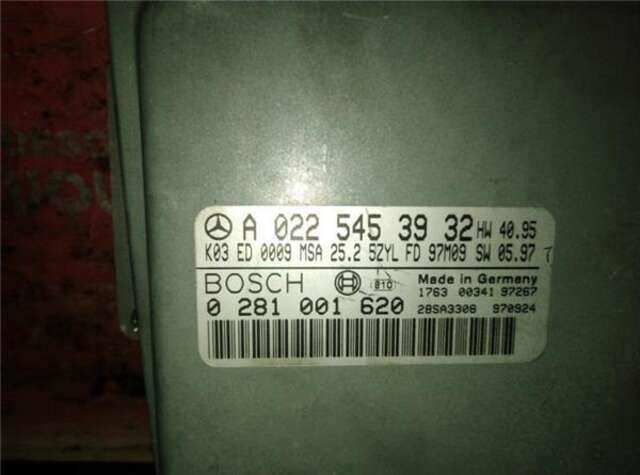Centralita Motor ECU Mercedes Clase E 180 E 290 TURBO-D (210.017)