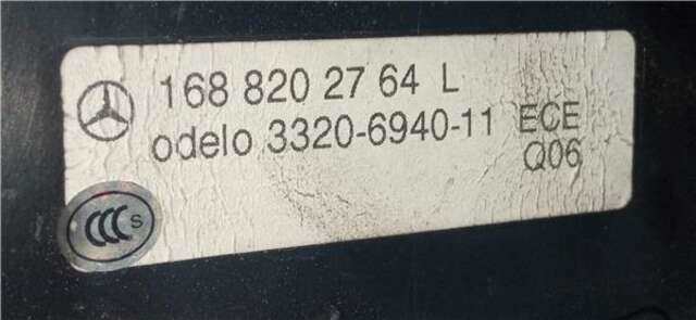 Foto 2ª: Piloto Trasero Izquierdo Mercedes Clase A 140 1.7 170 CDI (168.008) [1.7 LTR. - 66 KW CDI DIESEL CAT] [OM 668.940]