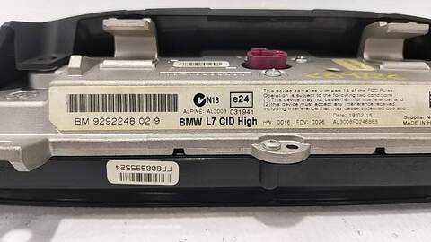 Foto 3ª: Pantalla Multifuncion Bmw Serie 3 315 2.0 TD 184CV [N47D20C] (2012)