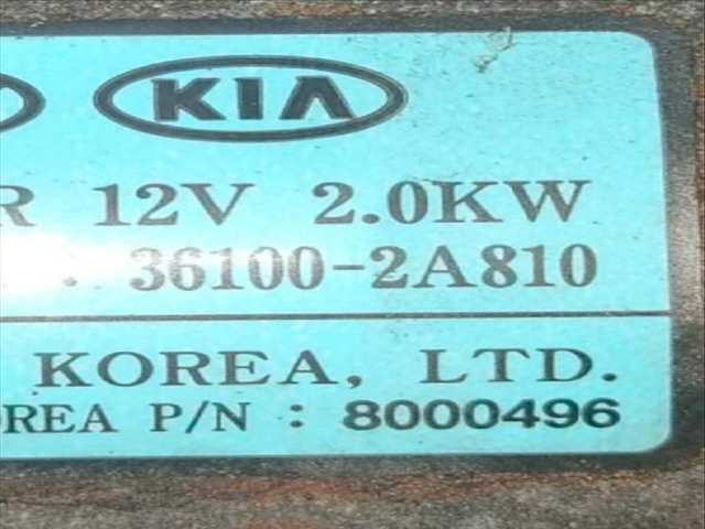 Foto 1ª: Motor de Arranque Kia Carens 1.7 CRDI 136CV (2013)
