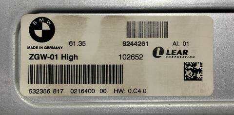 Foto 3ª: Centralita Motor ECU Bmw Serie 5 518 520 D 184CV [N47D20C] (2010)