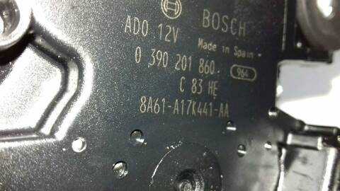 Foto 3ª: Motor Limpia Trasero Ford Fiesta 1.25 16V CAT 82CV 60KW [SNJA] (2009)