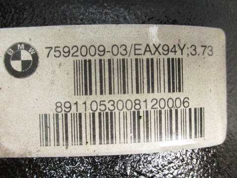 Foto 3ª: Diferencial Trasero Bmw X3 2.0 D 184CV 135KW F25) N47D20C (2011)