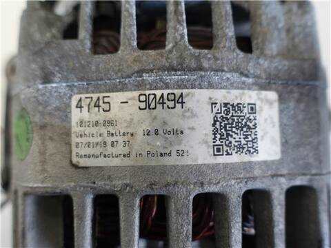 Foto 3ª: Alternador Opel Corsa 1.3 CDTI 90CV 66KW [Z 13 DTH] (2007)