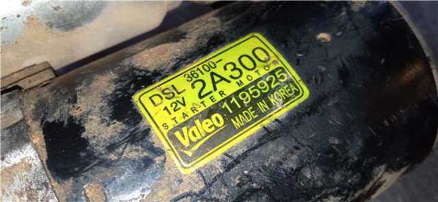 Foto 2ª: Motor de Arranque Kia Ceed 1.6 CRDI 115 (ED)(2006) [D4FB]