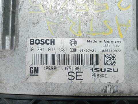 Foto 3ª: Centralita Motor ECU Opel Astra 1.7 16V CDTI 101CV (2004)