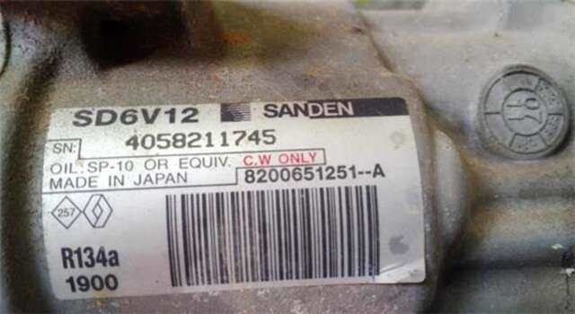 Compresor Aire Acondicionado Nissan Tiida 1.5 DCI