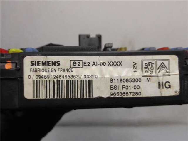 Foto 3ª: Centralita Confort BSI Citroen C3 1.4 HDI [8HZ (DV4TD)]