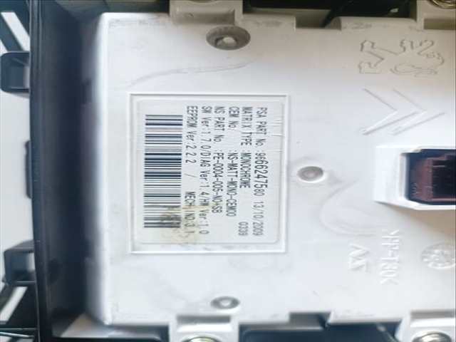 Foto 3ª: Cuadro de Instrumentos Peugeot 5008 PREMIUM 2.0 16V HDI FAP CAT RHE - DW10CTED4) 150CV