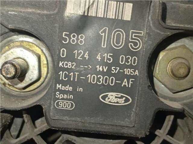 Foto 2ª: Alternador Ford Transit 2.0 FT 260 2.0 CORTO [2.0 LTR. - 74 KW TDE CAT] COMBI (FY)(2000 _)