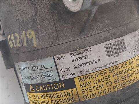 Foto 3ª: Compresor Aire Acondicionado Renault Megane 1.9 DCI BM0G CM0G) 120CV 88KW II BM0/1_ CM0/1_) [F9Q 800] (2003)