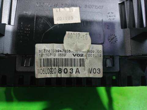 Foto 2ª: Cuadro de Instrumentos Seat Ibiza COOL 101CV 74KW [ATD] (2008)
