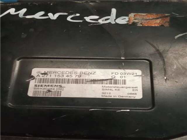 Foto 3ª: Centralita Motor ECU Mercedes Clase C 160 1.8 C 180 COMPRESSOR (203.746) [1.8 LTR. - 105 KW CAT] [M 271.946]