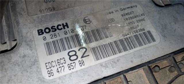 Centralita Motor ECU Peugeot 206 1.4 HDI ECO 70