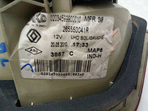Foto 4ª: Piloto Portón Izquierdo Renault Fluence 1.5 DCI L30A) 86CV 63KW [K9K 830] (2010)