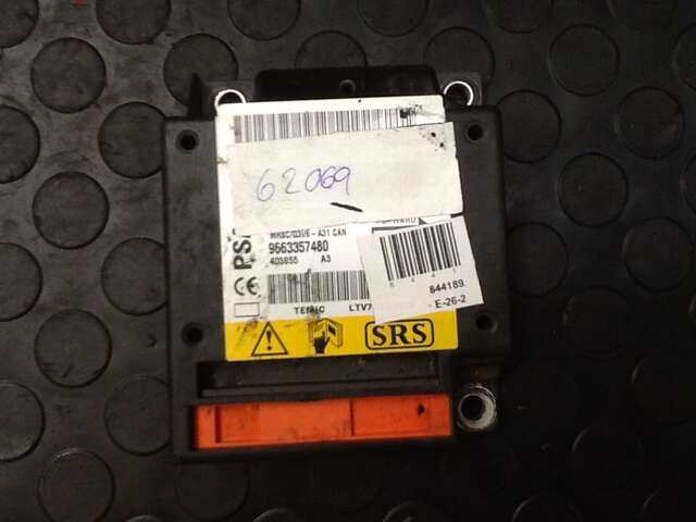 Foto 2ª: Centralita Airbag Citroen C3 1.400 HDI 70CV/50KW [8HZ] (2007)