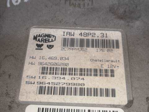 Foto 2ª: Centralita Motor ECU Citroen C5 RFN BERLINA (2002)