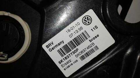 Foto 3ª: Elevalunas Eléctrico Delantero Izquierdo Volkswagen Golf ADVANCE 140CV 103KW [CFFB] (2010)