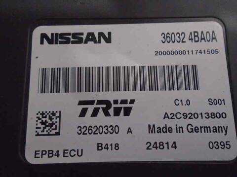 Foto 3ª: Centralita Motor ECU Nissan Qashqai 1.5 TD CAT 110CV 81KW [K9K] (2014)