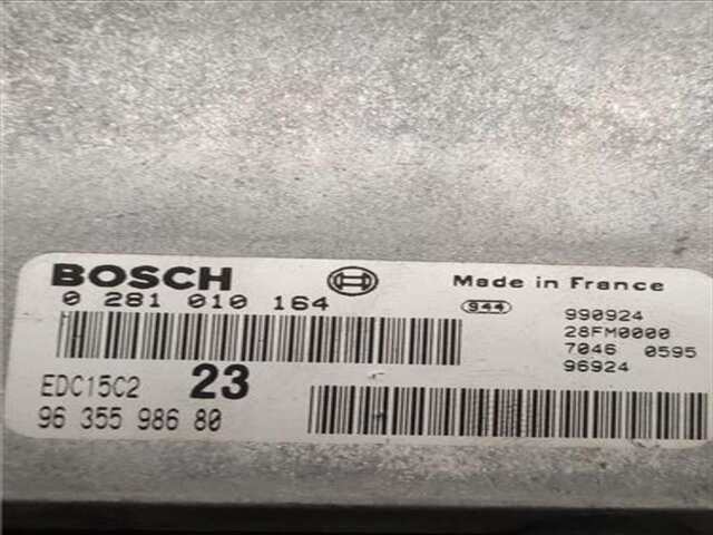 Foto 3ª: Centralita Motor ECU Citroen Xantia 2.0 HDI 109 [RHZ (DW10ATED)]