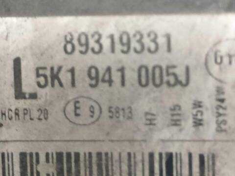 Foto 3ª: Piloto Delantero Izquierdo Volkswagen Golf 1.6 TDI (2008)