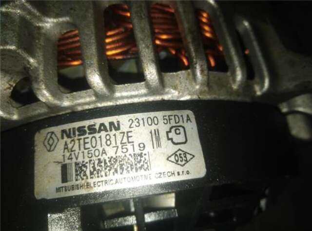 Alternador Nissan Micra 1.5 ACENTA [1.5 LTR. - 66 KW DCI TURBODIESEL CAT]
