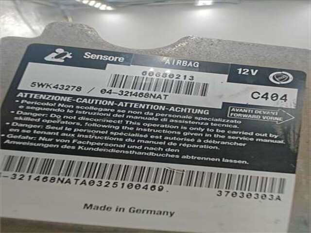Foto 3ª: Centralita Airbag Alfa Romeo 156 1.9 JTD 8V PROGRESSION [1.9 LTR. - 85 KW JTD CAT]