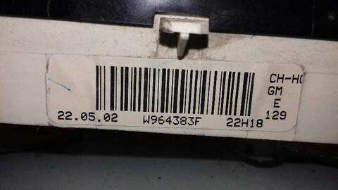 Foto 2ª: Mando Calefacción A. A. Opel Viva 1.9 CDTI CAT F9Q-760 - L08) 101CV 74KW [F9Q U7] (2002)