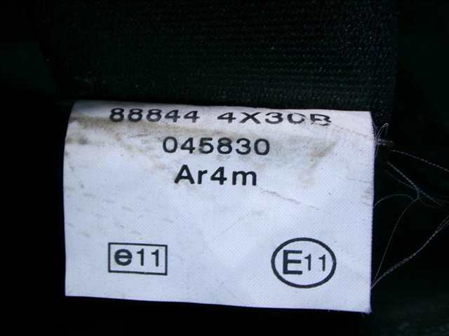 Foto 2ª: Cinturón Trasero Derecho Nissan Navara 2.5 DCI D40 2010-2015 [YD25] (2012)