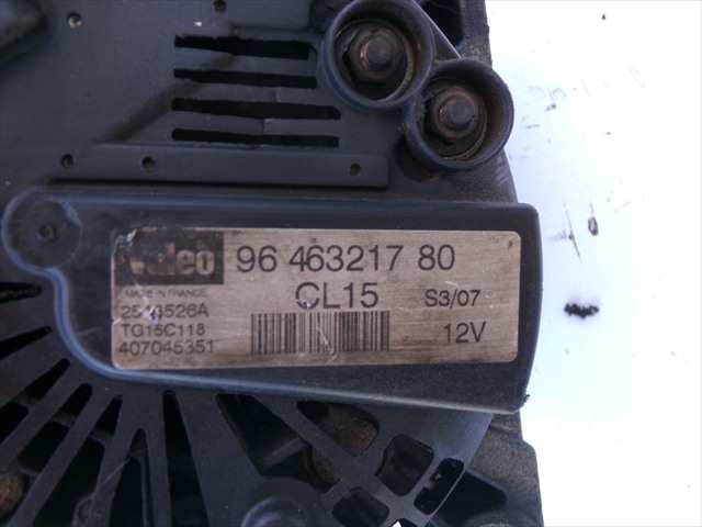 Foto 2ª: Alternador Citroen Xsara 1.6 HDI 1999-2010 [9HZ] (2007)