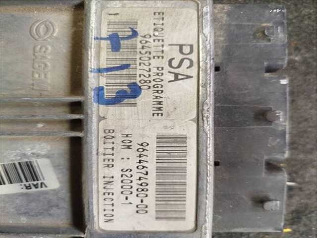 Foto 3ª: Centralita Motor ECU Citroen Xsara PICASSO (2002)