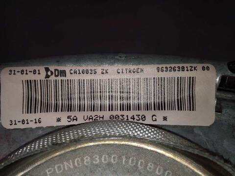 Foto 4ª: Airbag Delantero Izquierdo Citroen C5 2.0 HDI PREMIER BERLINA 107CV 79KW [RHZ] (2001)