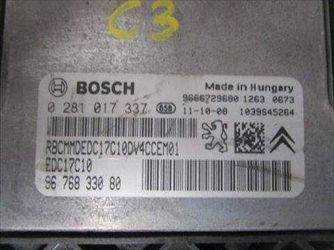 Foto 2ª: Centralita Motor ECU Citroen C3 1.4 HDI 70 68CV 50KW [8H01] (2011)