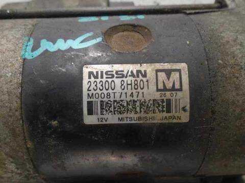Foto 2ª: Motor de Arranque Nissan Primera ACENTA BERLINA 126CV 93KW [YD22] (2003)