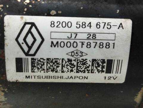 Foto 2ª: Motor de Arranque Renault Megane CONFORT AUTHENTIQUE BERLINA 86CV 63KW II BERLINA 5P [K9K G7] (2007)